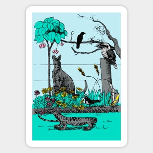 Nature in the Garden Sticker